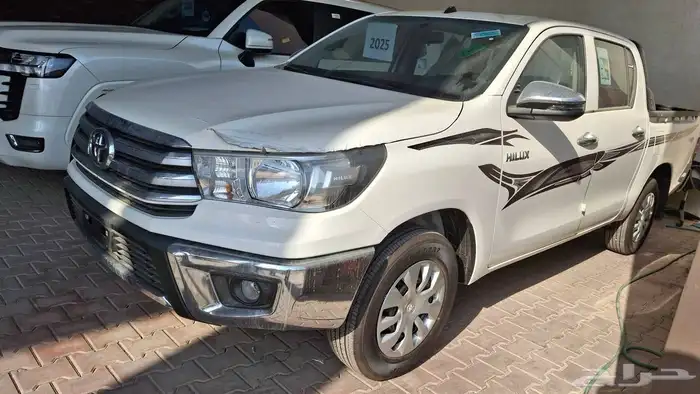 تويوتا هايلكس 2025 GLX مستعملة مفحوصة مضمونة مصينة 0