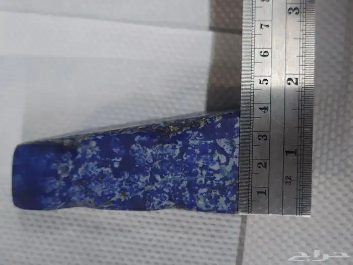 للبيع  حجر لازورد أفغاني أصلي تحفة   420 غرام 4