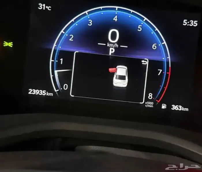 كامري موديل 2025 عداد 23 الف فقط وارد الساير 7