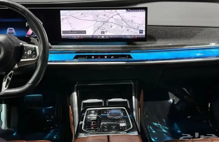 سيارة  بي ام دبليو 735i M KIT وارد الناغي بودي بلد مشقى قلي 9