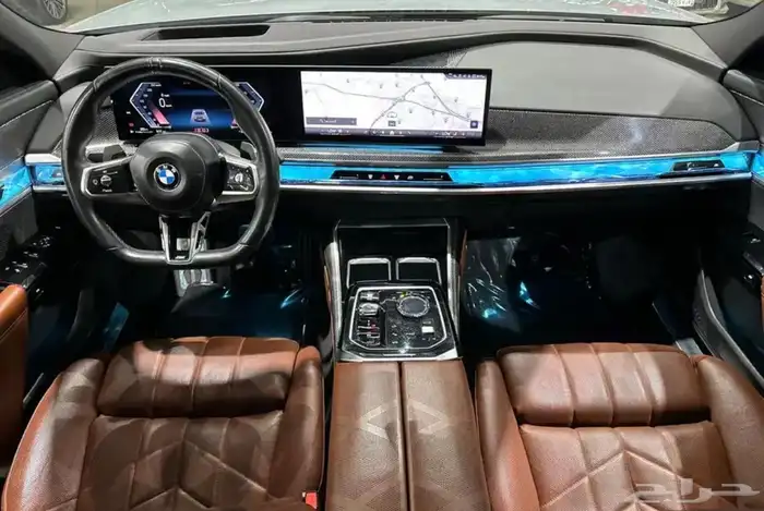 سيارة  بي ام دبليو 735i M KIT وارد الناغي بودي بلد مشقى قلي 10