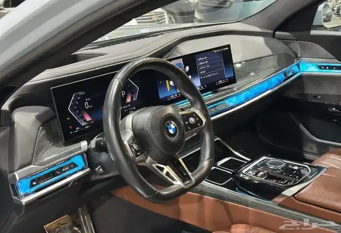 سيارة  بي ام دبليو 735i M KIT وارد الناغي بودي بلد مشقى قلي 5