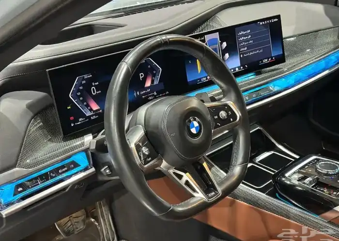 سيارة  بي ام دبليو 735i M KIT وارد الناغي بودي بلد مشقى قلي 4