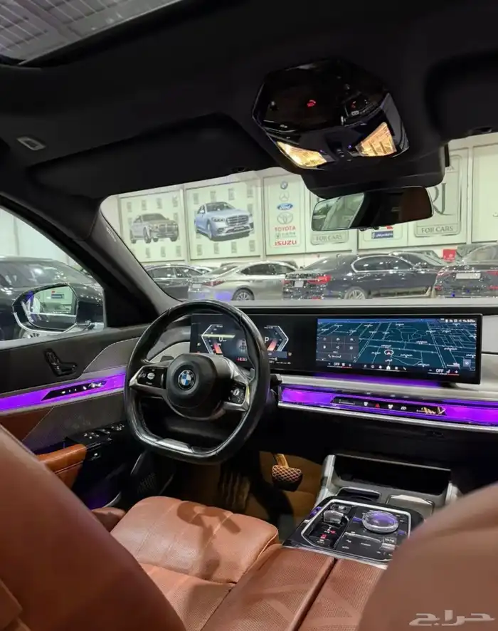 بي ام دبليو 735 2023 اسعار مناسبة فل ناغي كامل تحت الضمان 23