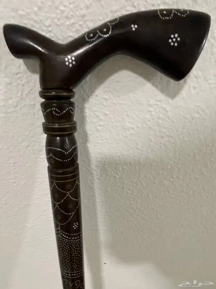 عكازه شغل يدوي 2