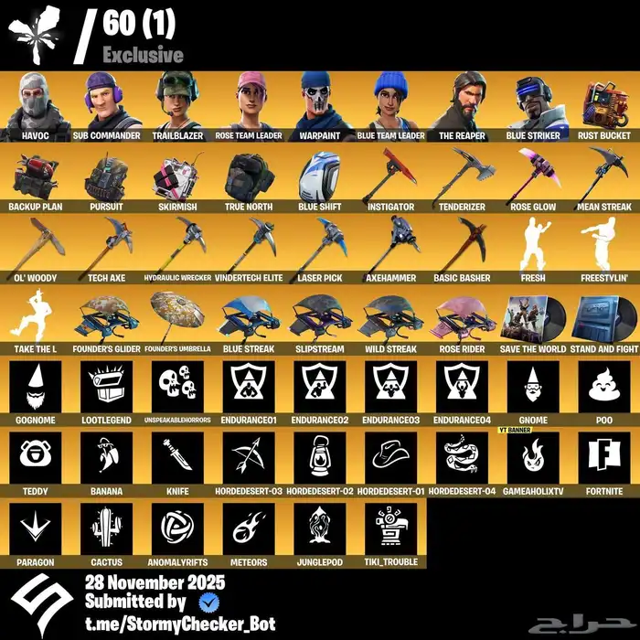 حساب طور الزومبي القديم اغلى نسخه مع حزم التويتش وفريش 0