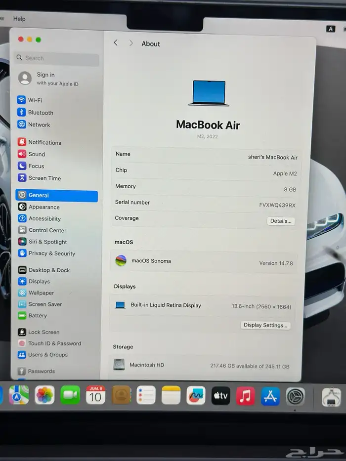 MacBook Air M2 7
