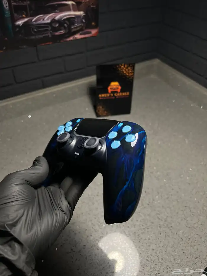 تعديل يد بلايستيشن الى نقشة عصرية 1