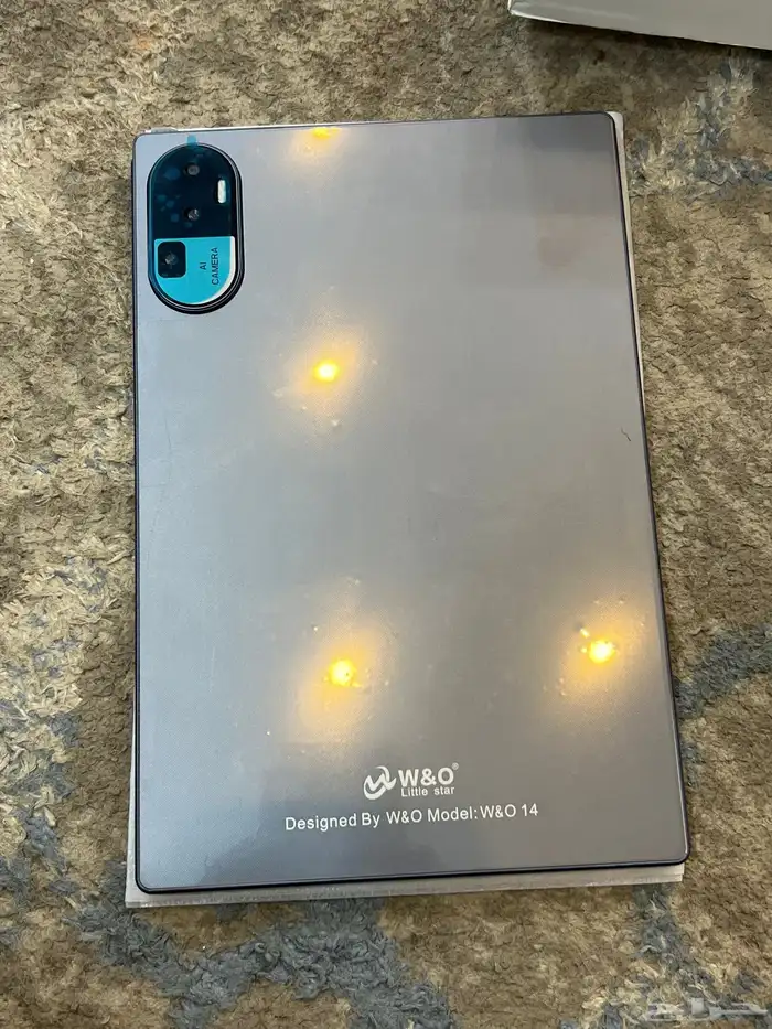 smart tablet wo14 جديد كرتونه معه في فاره ولوحة مفاتيح 0