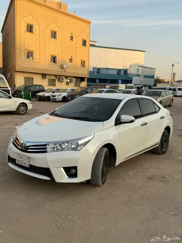 كورولا 2014 محركات وشواصي وايرباقات شرط 8