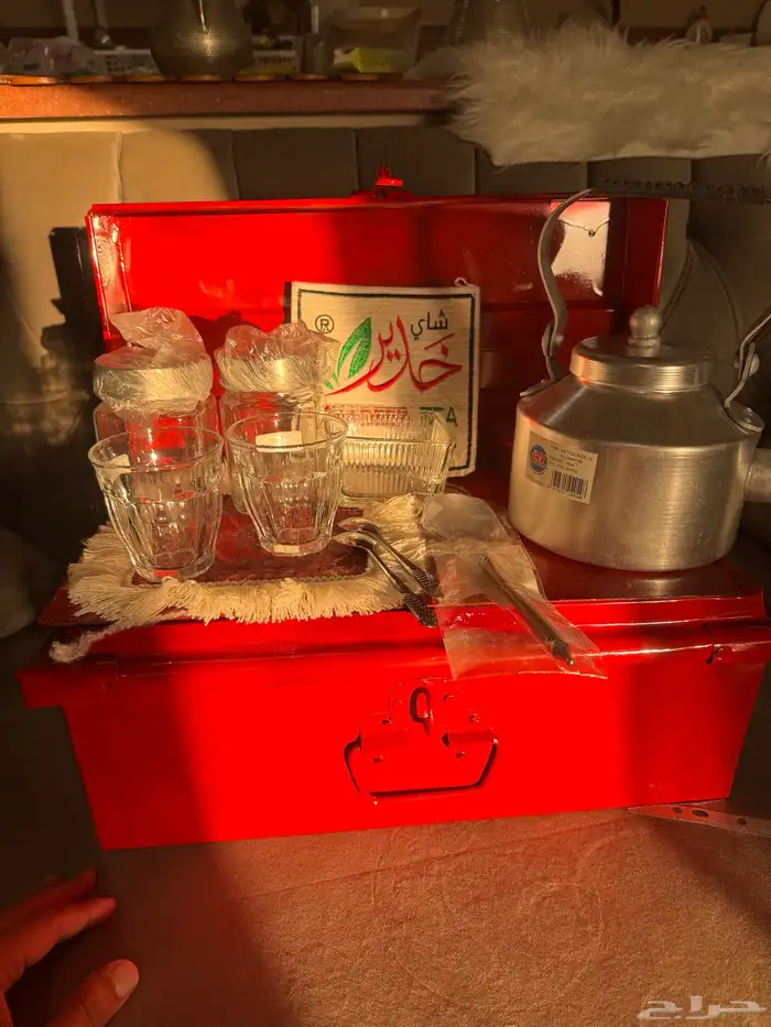 صناديق شاهي و قهوه بكامل الأغراض 8