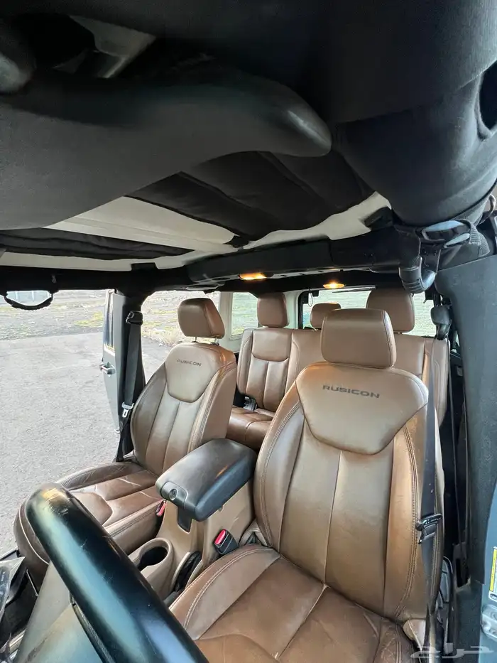 جيب رانجلر روبيكون 2014 معدل لوحة مميزة 15