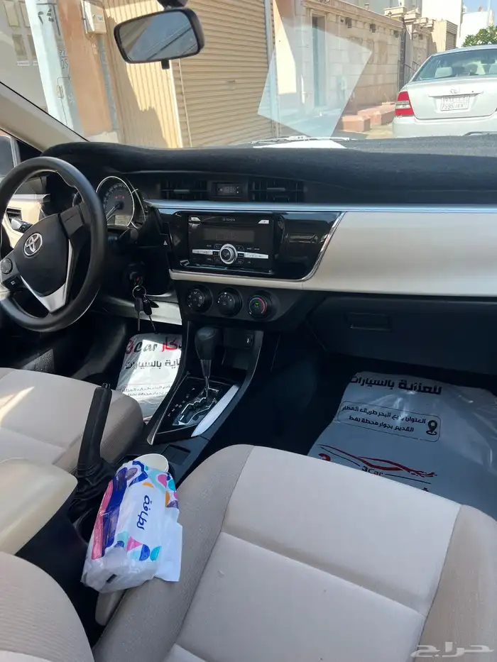 للبيع كورلا 2014 استندر وكاله 7