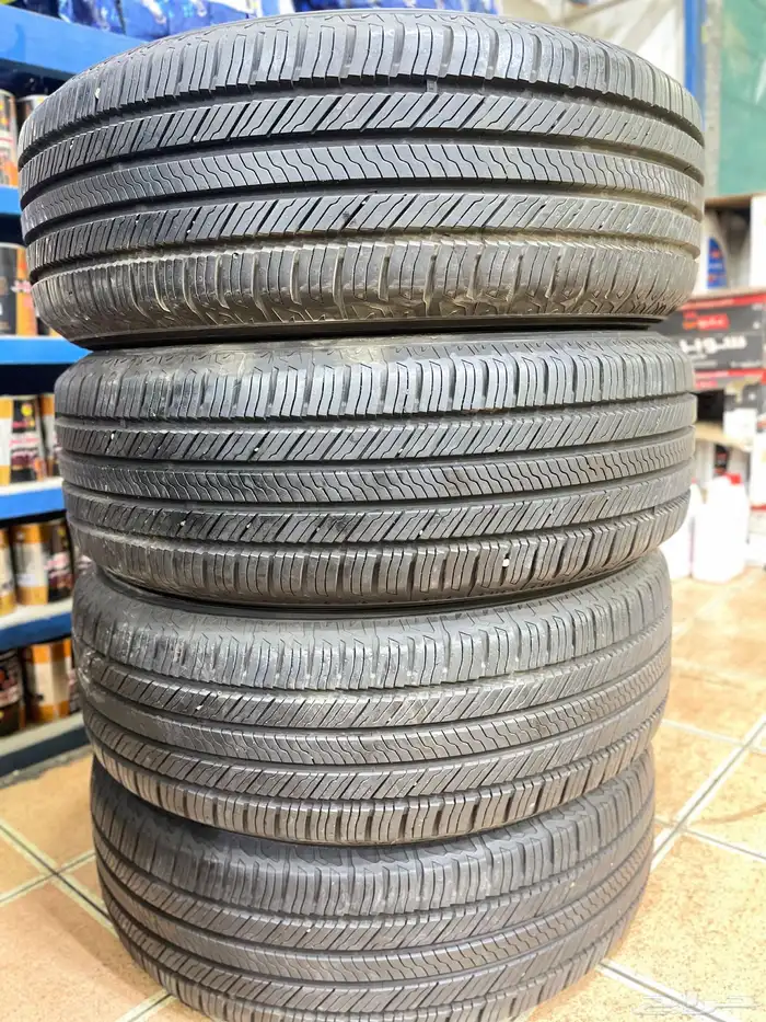 كفرات مستعمل سبعة مقاسات متنوعة شبة جديد 2