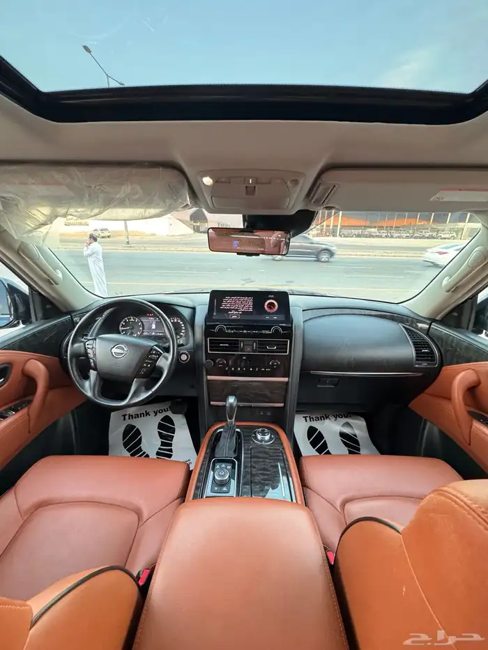 للبيع نيسان باترول 2023 تيتانيوم سعودي بحالة الوكاله 11