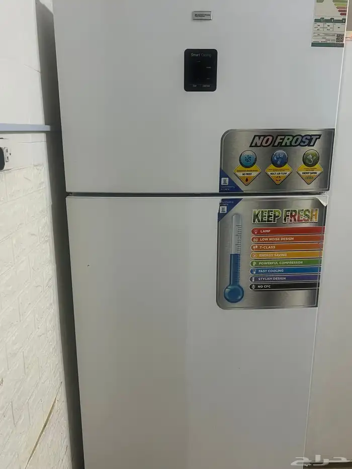 للبيع ثلاجة بنشمارك وفريزر kelvinator 0