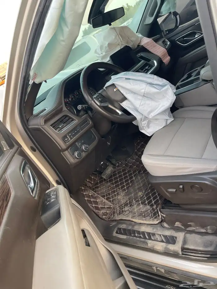 تاهو مصدوم 2021 على حالته بدون دبل 4