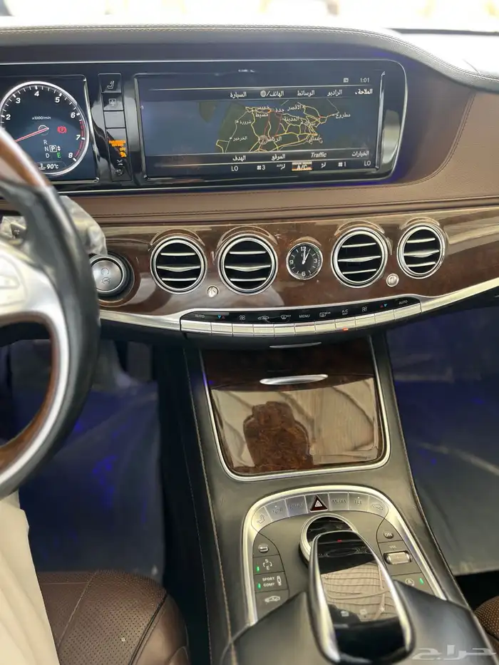 مرسيدس S 500. 2015 فل كامل 5 ازرار ماشي 197 الف 8