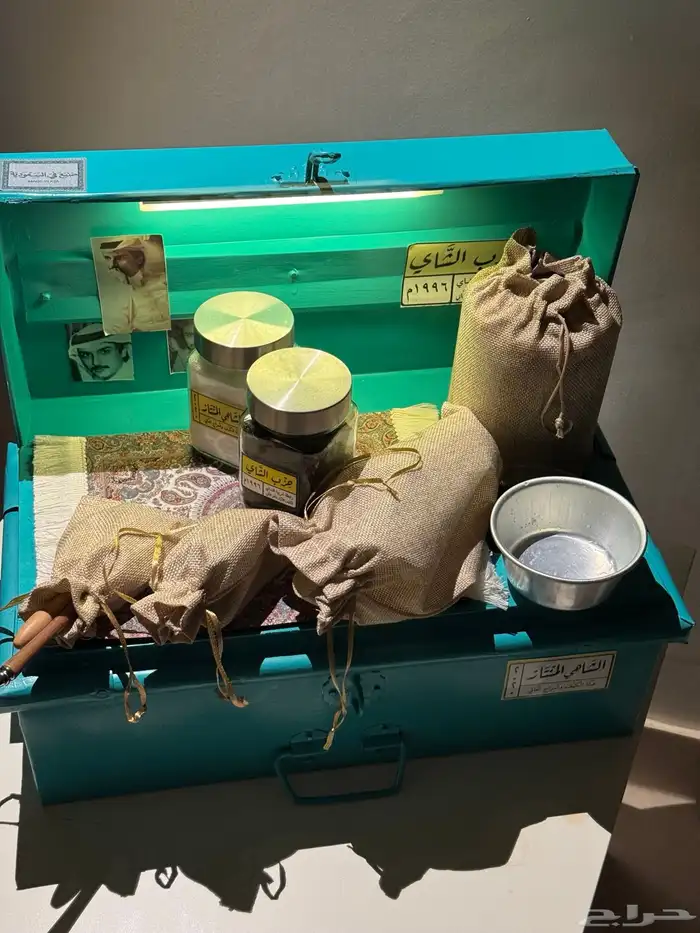 صناديق شاهي و قهوه بكامل الأغراض 7
