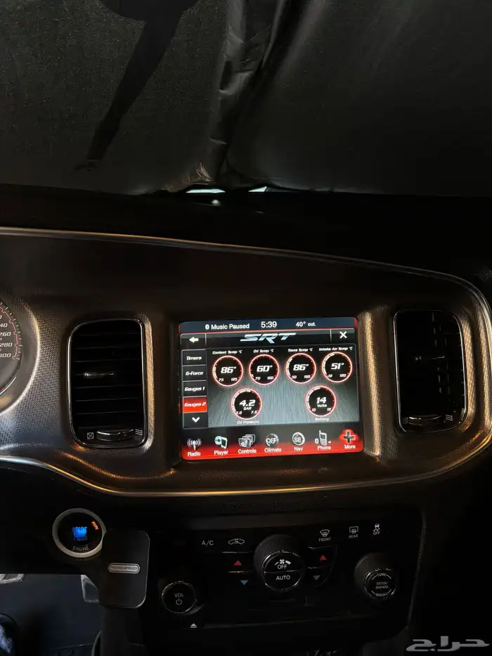 دوج تشارجر 2012 RT ( محول كامل داخلي وخارجلي SRT ) 17