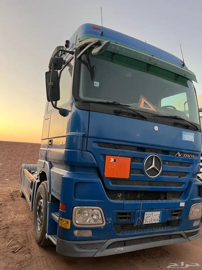 مرسيدس اكتروس للبيع موديل 2008 راس شاحنة 2