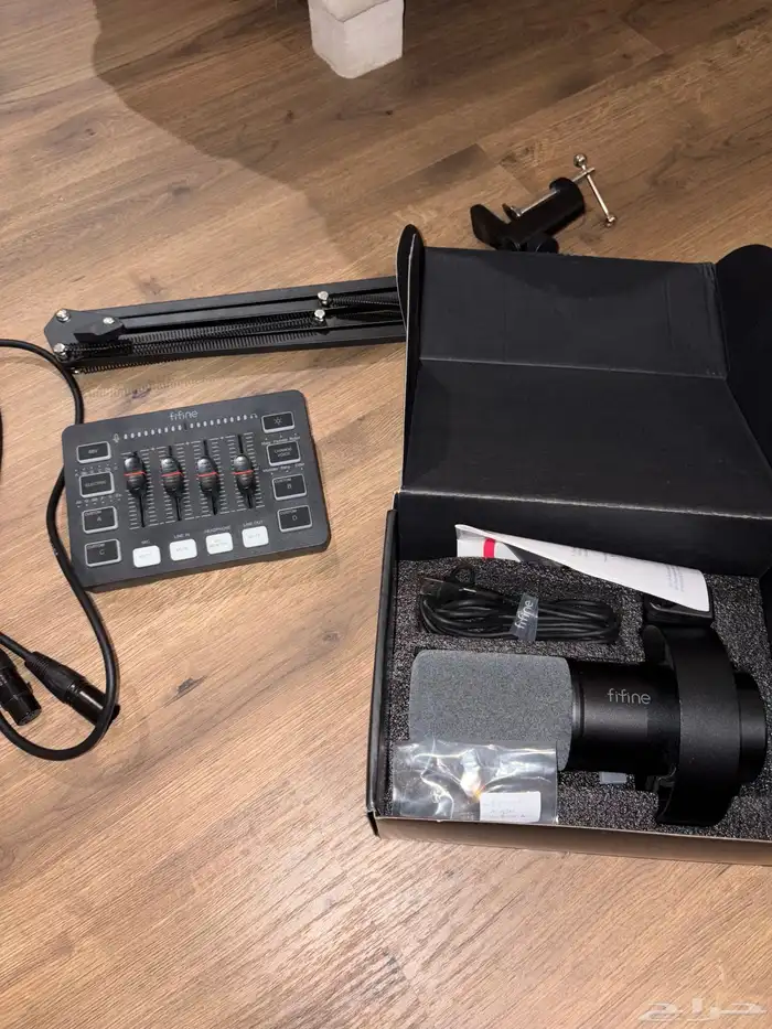للبيع مايك فيفان fifine ومكسر فيفان 0