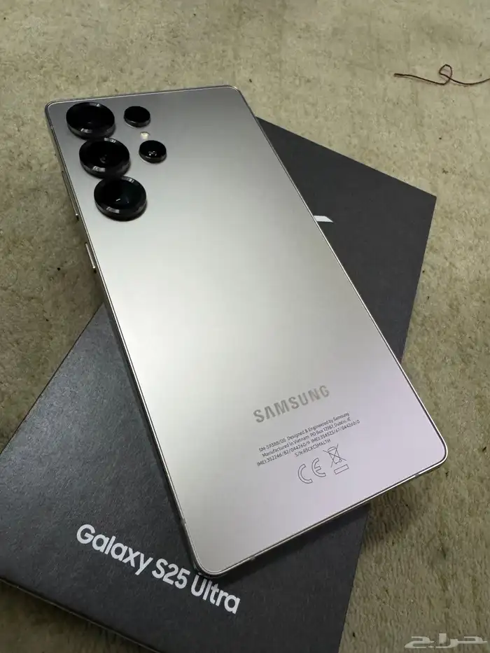 ساعة ابل واتش الترا 2 بلاك بطارية 100 وسامسونج S25ultra256 4