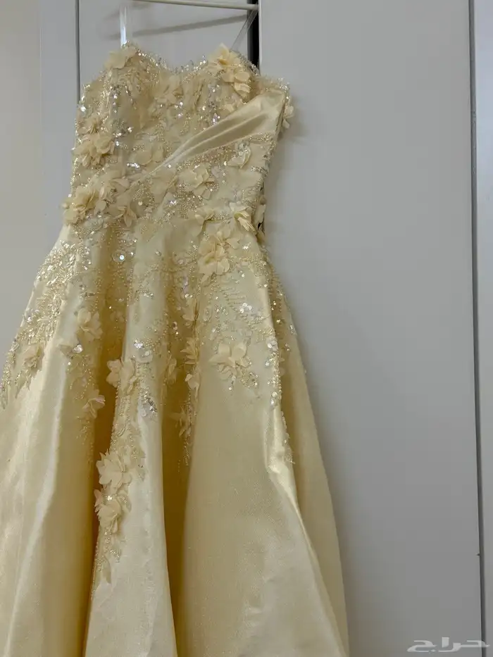 فستان مستعمل لمره واحده فقط 0