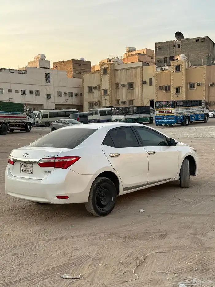 كورولا 2014 محركات وشواصي وايرباقات شرط 3