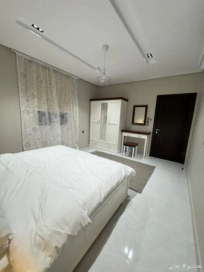 شقة مفروشة غرفتين وصالة جديدة ايجار شهري وسنوي تشطيب فاخر 8