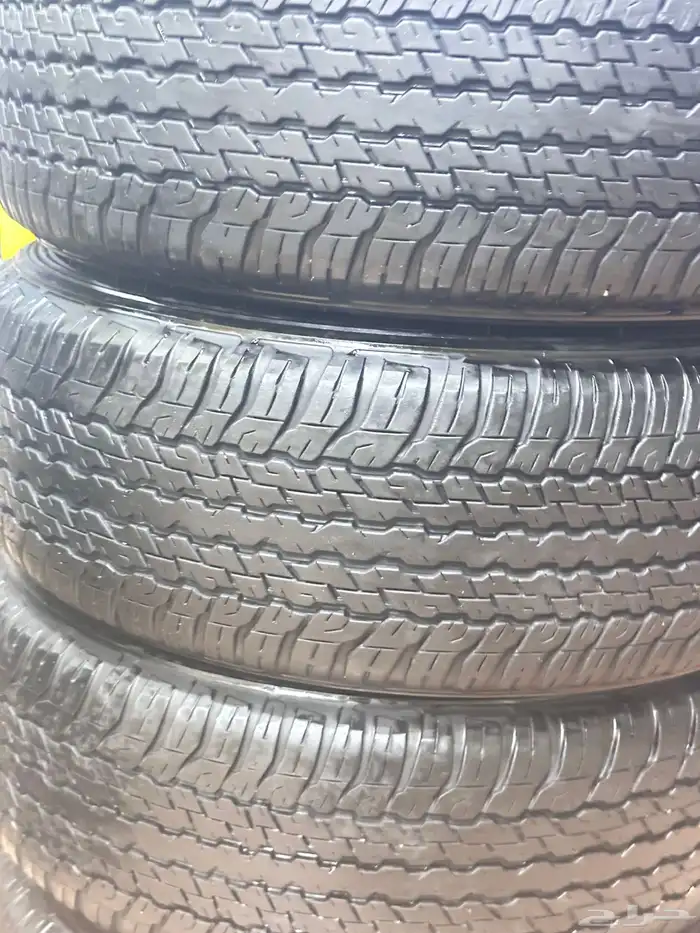 كفرات مستعمل سبعة مقاسات متنوعة شبة جديد 13