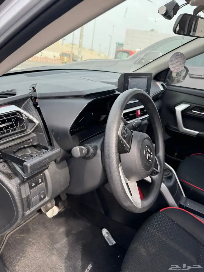 تويوتا رايز 2024 (مصدوم ) واللبيع بحالتها الراهنه 1