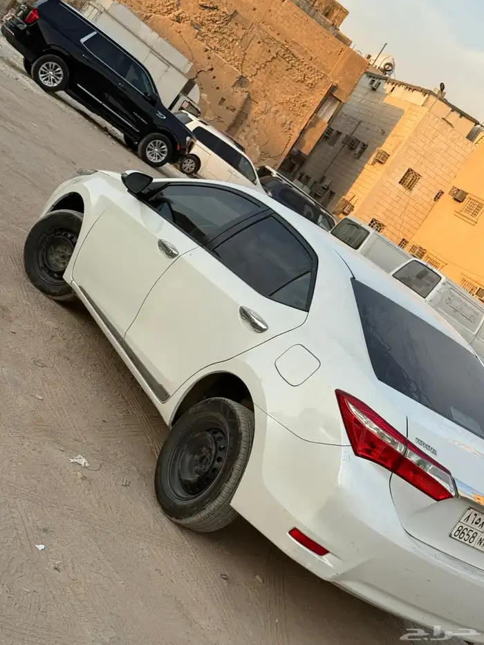 كورولا 2014 محركات وشواصي وايرباقات شرط 6