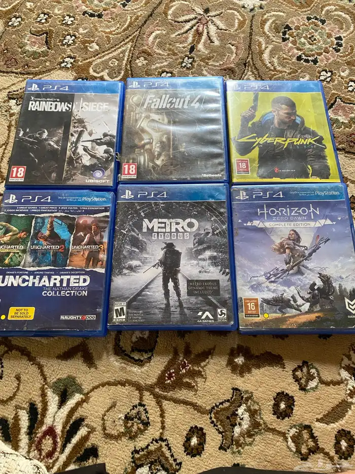 أشرطة سوني 4 للبيع او البدل 0