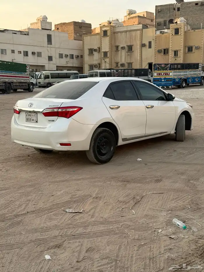 كورولا 2014 محركات وشواصي وايرباقات شرط 4
