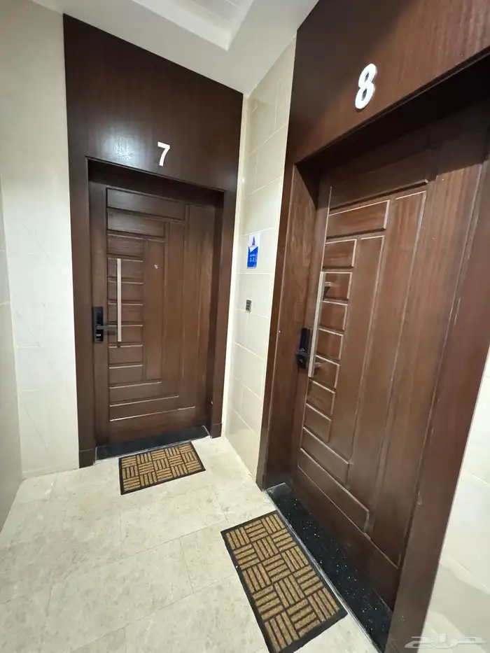 شقة مفروشة غرفتين وصالة جديدة ايجار شهري وسنوي تشطيب فاخر 13