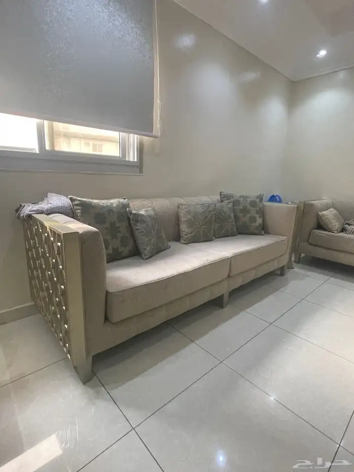 طقم كنب شبه جديد 0