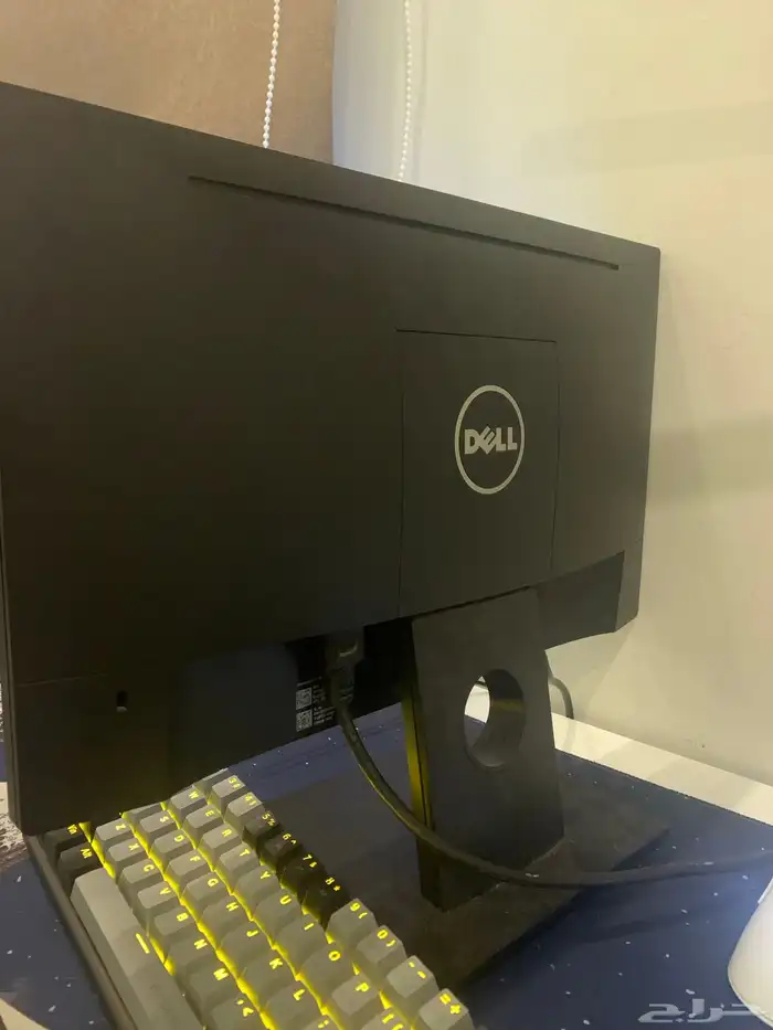 شاشه dell 60 هيرتز 22 انش مافيها شي ولا خدش 1