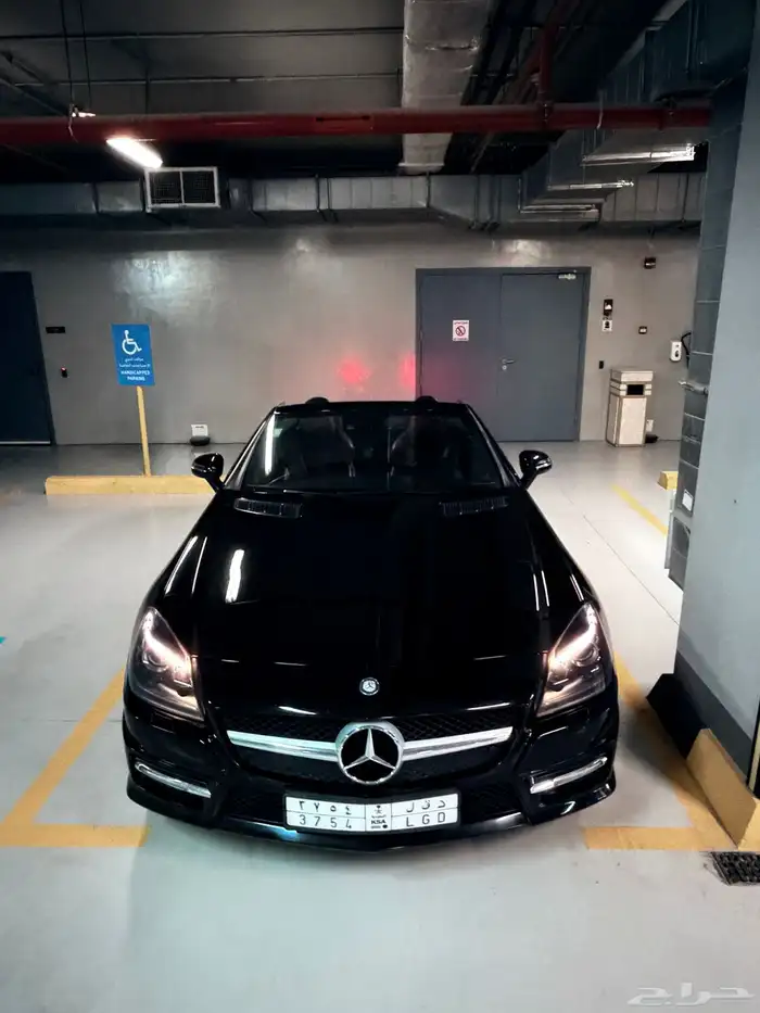 مرسيدس SLK 200 فل كامل كشف مخزن للبيع او البدل 2014 0
