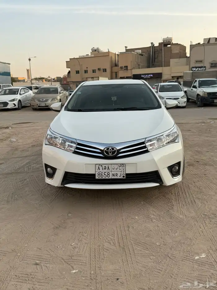 كورولا 2014 محركات وشواصي وايرباقات شرط 7