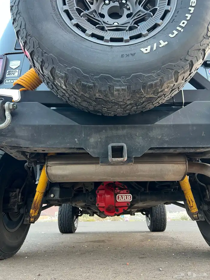 جيب رانجلر روبيكون 2014 معدل لوحة مميزة 7