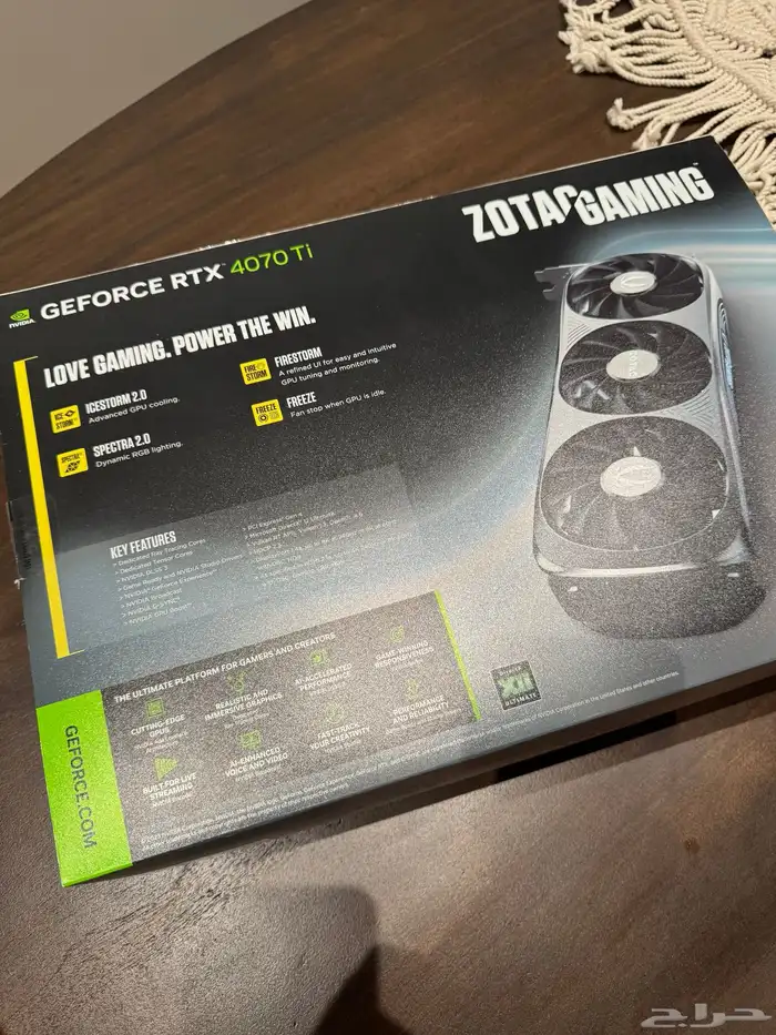 RTX 4070ti - كرت شاشة انفيديا 2