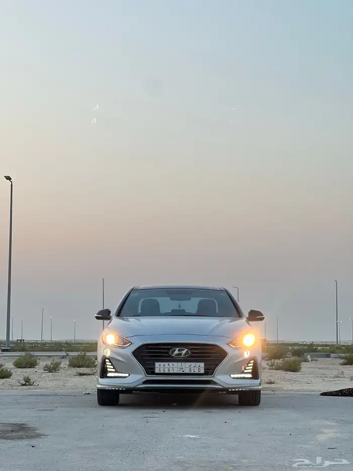 سوناتا سمارت فضي نظيف جدا  للمستخدم 4