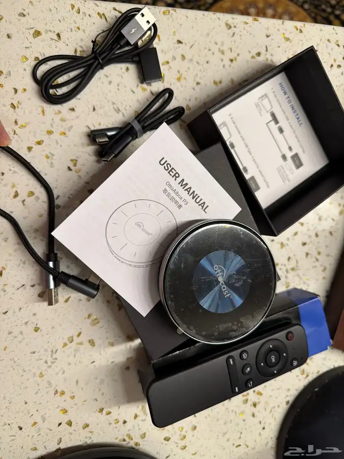 OTTOCAST P3 OttoAibox CarPlayجهاز تحويل شاشة السيارة 1