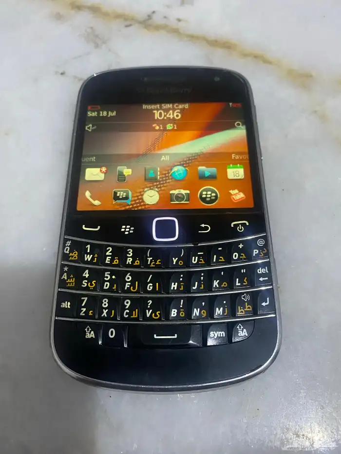 البيع جوال بلاك بيري نضيف اخو الجديد البيع على السوم 0