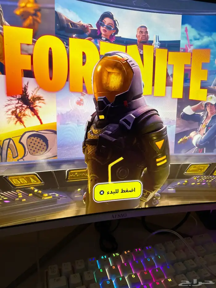 حساب فورت نايت بنت 0