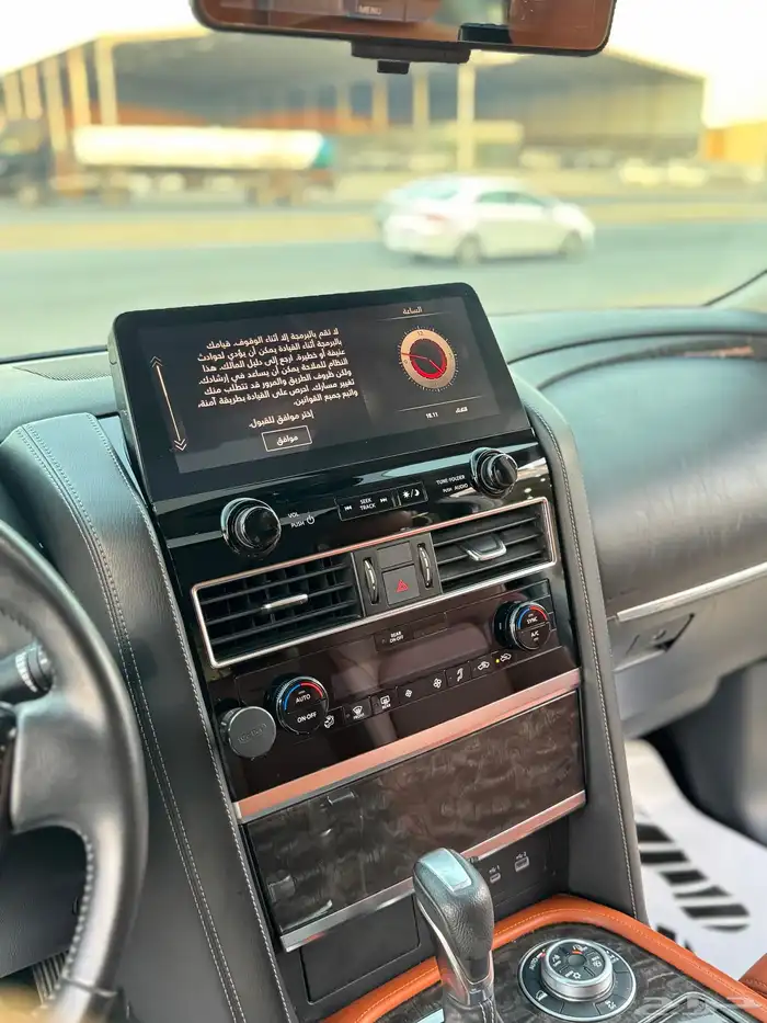 للبيع نيسان باترول 2023 تيتانيوم سعودي بحالة الوكاله 15