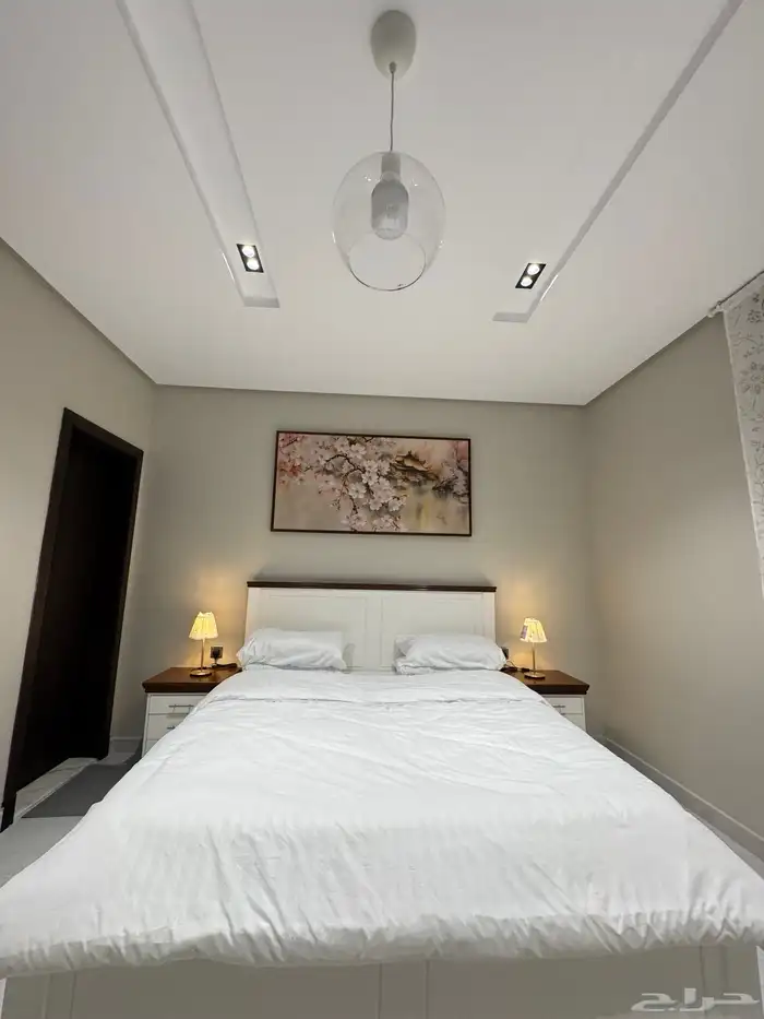 شقة مفروشة غرفتين وصالة جديدة ايجار شهري وسنوي تشطيب فاخر 9