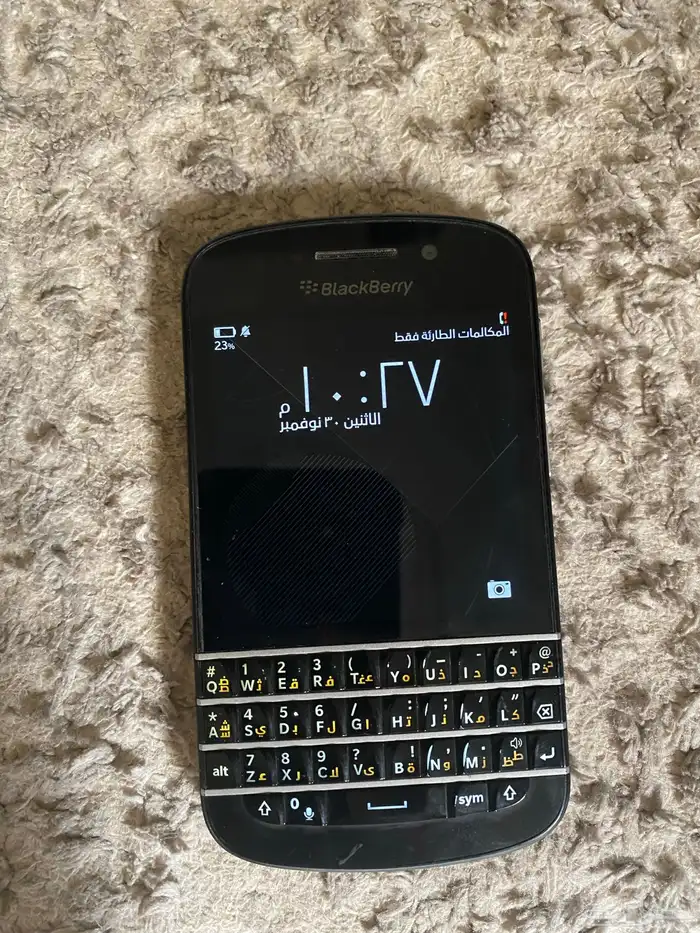 بلاك بيري Q10 للبيع مستعمل نظيف 1