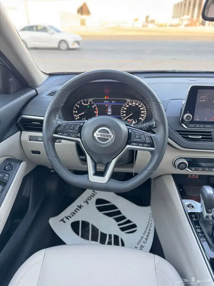 للبيع نيسان التيما 2022 نص فل بحالة الوكاله 14